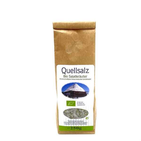 Quellsalz mit Bio Salatkräuter 250g