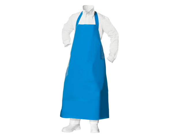 Bären Folienschürzen - Gummizug 120cm - Blau