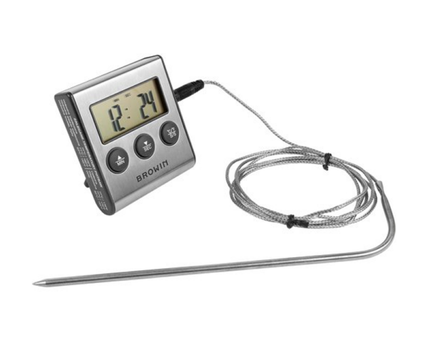 Lebensmittelthermometer mit Sonde 0°C -250°C, 1,5 m