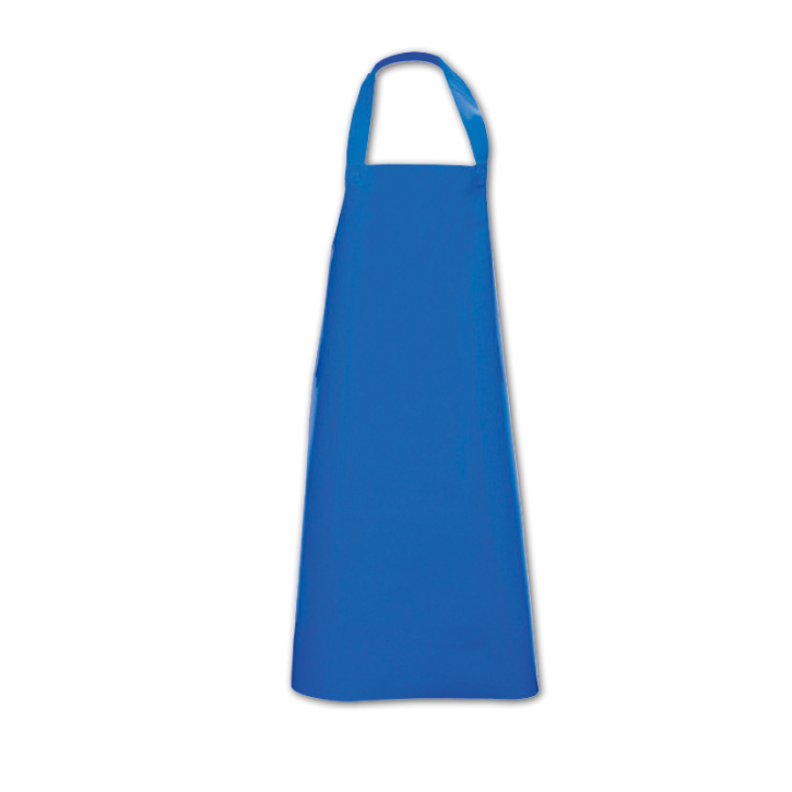 Bären Folienschürzen - Gummizug 120cm - Blau