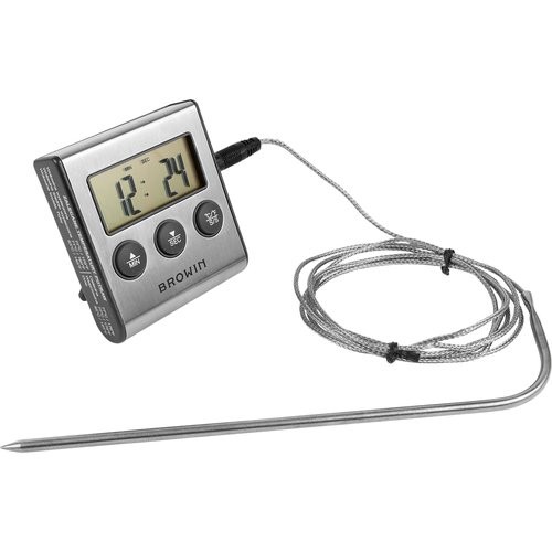 Lebensmittelthermometer mit Sonde 0°C -250°C, 1,5 m